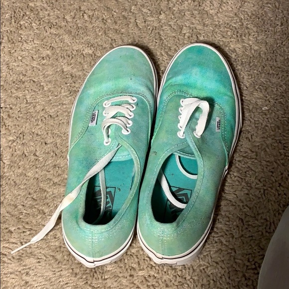 Turquoise Vans - Picture 4 of 4